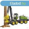 Bruder U02135 John Deere 1270G Fakitermel gp, fatrzzsel