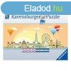 Ravensburger Puzzle 1000 db - Egy nap Prizsban