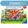 Ravensburger Puzzle 2x24 db - Vadllatok