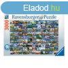 Ravensburger Puzzle 3000 db - 99 gynyr hely Eurpban