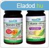 NutriLAB Koenzim Q10 100 mg - 60 db + AJNDK C-vitamin (400