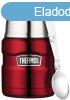 Thermos King lelmiszer-tartly kanllal 0,47 l piros