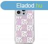 DKNY Liquid Glitter Checkered Pattern iPhone 15 Pro htlap t