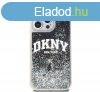 DKNY Liquid Glitter Arch Logo iPhone 14 Pro htlap tok, feke