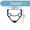 Abroncs 24" (507) 36H alu df, ezst MI