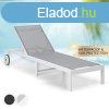 Blumfeldt Lucca Lounger, kerti nyuggy, alumnium, 4 szintes