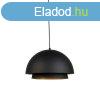 Skandinv fgglmpa fekete, 2 rteg arany - Claudius