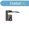 Kltri fali lmpa fekete, LED IP54 mozgsrzkelvel - Esme