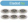 6 db fldelt acl spotlmpa kszlet IP65 napelemes LED-del -