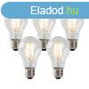 5 db E27 LED izzlmpa tltsz vegbl 3W 250 lm 2200K