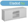 TV asztal 2D/125, feh&#xE9;r, ERODIN