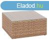 Rattan asztal 83x83 cm MALAGA