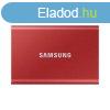 Samsung Kls SSD 2TB - MU-PC2T0R/WW (T7 external, piros, US