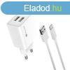 Sturdo Hlzati tlt 2,1A 2xUSB + tltkbel USB/lightning,