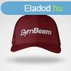 GymBeam Mesh Panel Cap burgundi baseball sapka