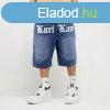 Rovid nadrg Karl Kani OG Old English Denim Shorts Blue