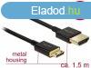 Delock Nagysebessgu HDMI-kbel Ethernettel - HDMI-A > HD