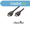 BlackBird HDMI male/male sszekt 4K 10m Black