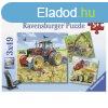 Ravensburger: Puzzle 3x49 db - risi gpek