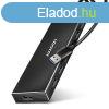 AXAGON HUE-F7A 7x USB 3.2 Gen 1 ALU FLAT hub, micro USB powe