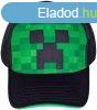 Minecraft baseball sapka, zld-fekete, Creeper, Astra