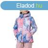 4F JUNIOR-GIRLS SKI JACKET JKUDN002-56A-LIGHT PINK ALLOVER R