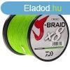 Daiwa J-Braid X8 Braid Chartreuse 1500m 0,28mm fonott zsinr