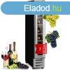 Klarstein Vinovilla 7 built-in Uno, beépített borhűtő, üveg,