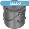 Fox Outdoor Fazk fedvel, kb. 1,1 L, titnium