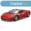 Bburago Ferrari 458 Spider versenyaut 1:24