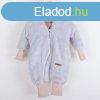 Luxus baba tli kezeslbas New Baby Teddy bear szrke rzsas