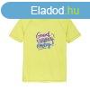 COLOR KIDS-T-shirt W. Print, limelight Srga 116