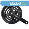 Hajtm MTB alu Z 28-38-48 shimano FC TY301 fekete