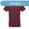 B&C B04E Exant 190 kereknyak pl, burgundy - 3XL