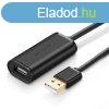 UGREEN US121 USB 2.0 hosszabbt kbel, aktv, 10 m (fekete)