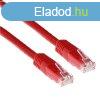 ACT CAT6 U-UTP Patch Cable 1m Red