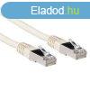 ACT CAT6A S-FTP Patch Cable 7m Ivory
