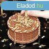 Cluebox 3D Logikai doboz rejtett trolval - Birthday Cake