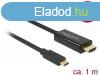 DeLock USB Type-C male > HDMI male (DP Alt Mode) 4K 30 Hz