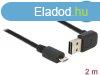 DeLock EASY-USB 2.0 Type-A male angled up / down > USB 2.