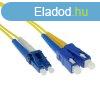 ACT LSZH Singlemode 9/125 OS2 fiber cable duplex with LC and