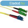 ACT LSZH Singlemode 9/125 OS2 fiber cable duplex with E2000/