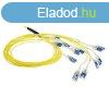 ACT Singlemode 9/125 OS2 Preterm fiber cable 24F LC Polarity