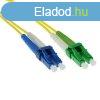 ACT LSZH Singlemode 9/125 OS2 fiber cable duplex with LC/APC