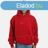 Pulcsi Karl Kani Metal Signature Teddy Os Hoodie Burgundy