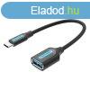 USB-C 3.1 dug ? USB-A csatlakoz OTG szellz CCVBB 0,15 m,