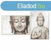 Kp DKD Home Decor 83 x 4,5 x 122,5 cm Buddha Keleti (2 egys