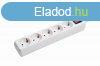 Gembird Power Cube surge protector 5 sockets 1,8m White