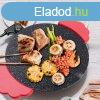 Hordozhat elektromos grill tapadsmentes stfellet hll