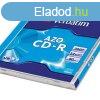 CD-R lemez, Crystal bevonat, AZO, 700MB, 52x, 1 db, norml t